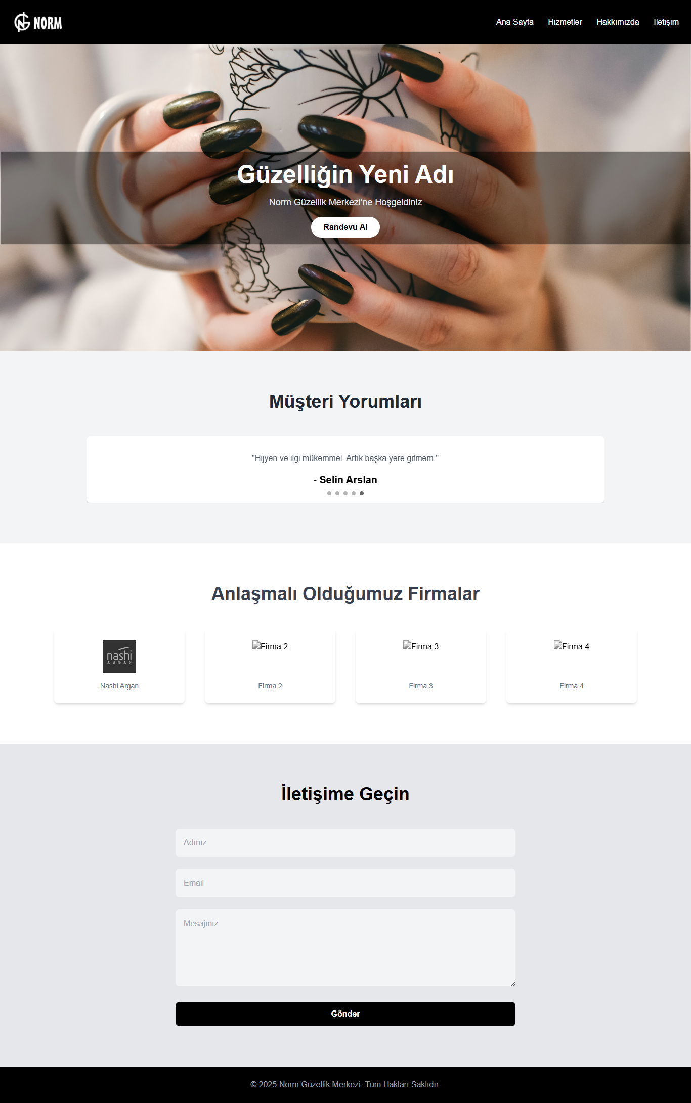 Screenshot of Project 1